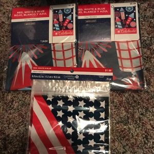 Patriotic 4th of July party supplies
